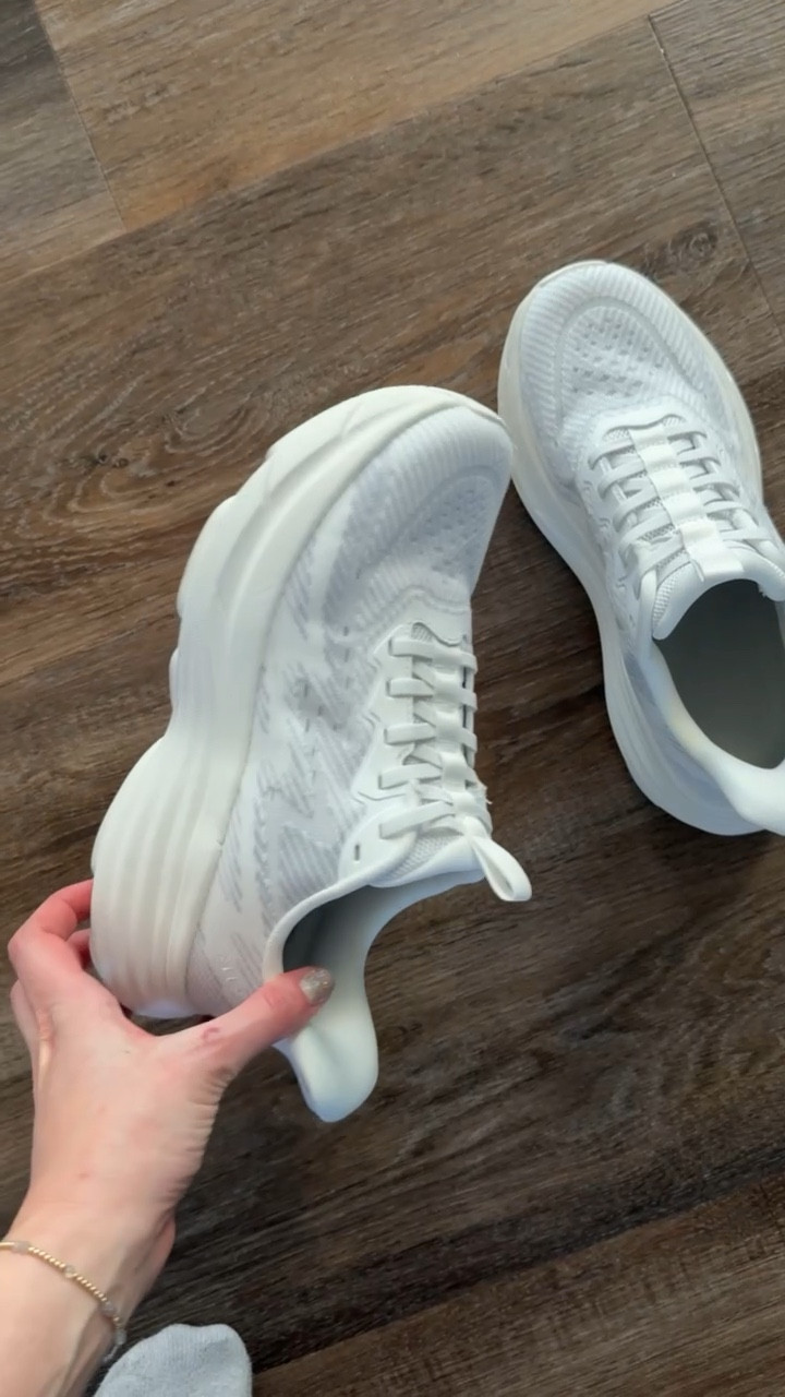 If my favorite Hokas and Kiziks had a baby and sold it on Amazon, it would be these.

The shape of the shoe reminds me of Hokas, while the hands-free, slip-on technology with a structured heel reminds me of Kiziks. Together, they’re one heckuvah comfortable sneaker at a fraction of the price of both.

#LTKgrwm #LTKfitnessgoals #LTKmomlife