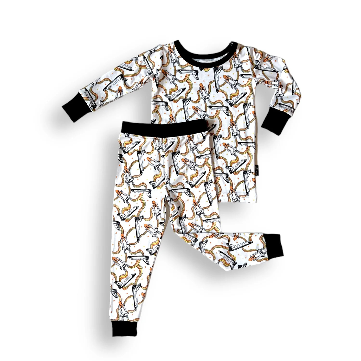 LONG SLEEVE 2 PIECE SETS- Space | millie + roo
