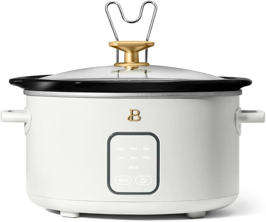 4-Quart Slow Cooker with Touch-Activated Display, Programmable Digital Controls, Removable Non-St... | Amazon (US)