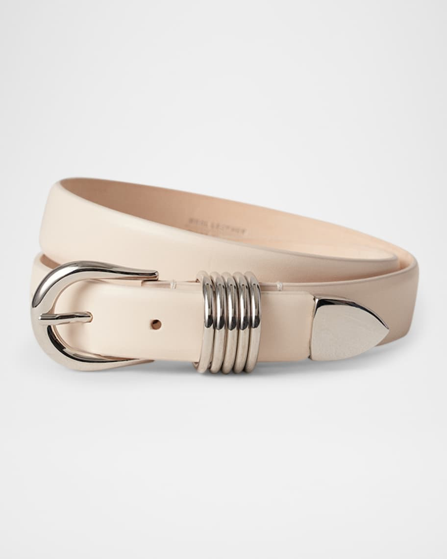 Dehanche Hollyhock Leather Belt | Neiman Marcus