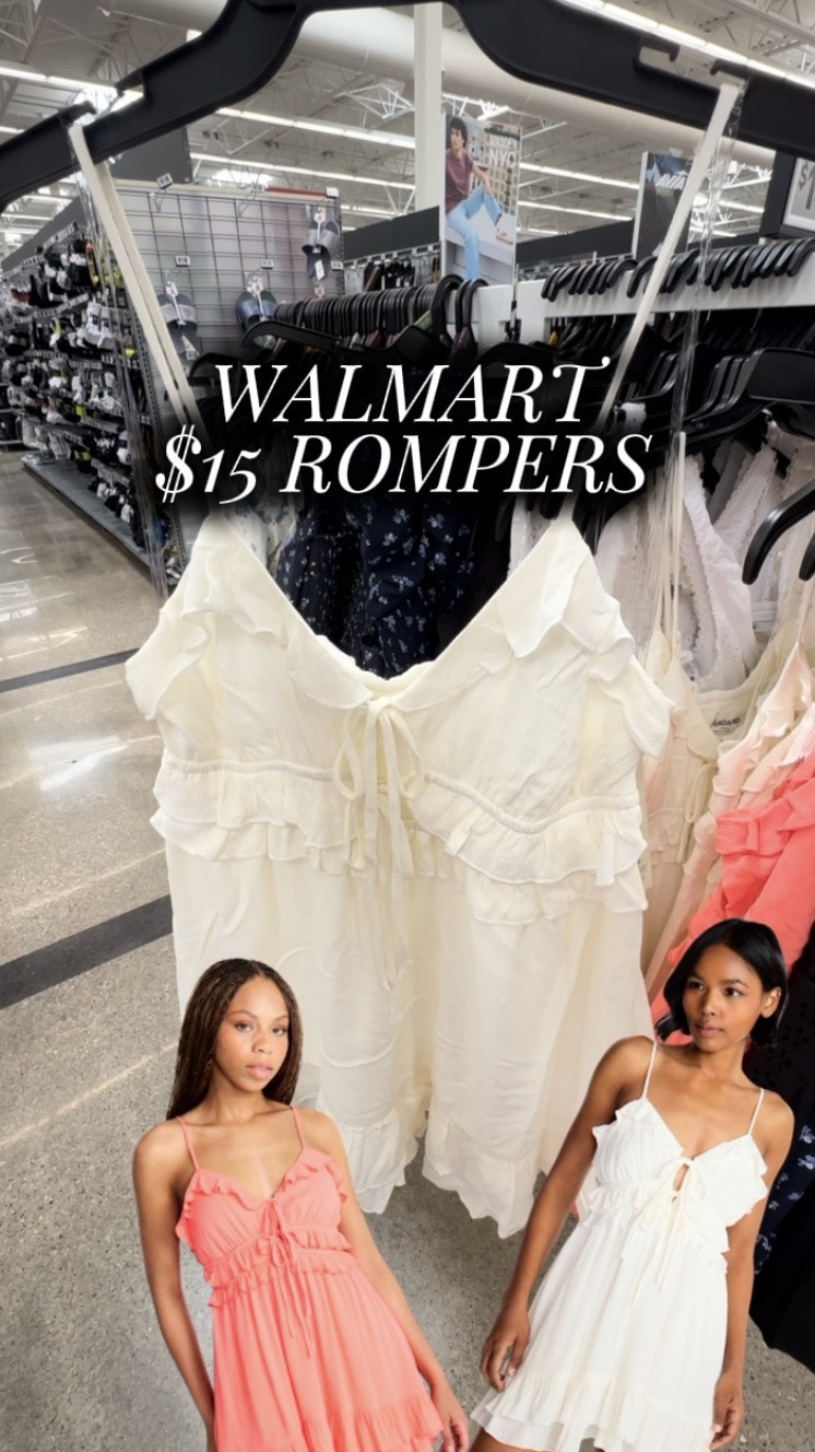 $15 Walmart Rompers! 
These are perfect & affordable to dress up or down! 

#walmart #vacation #walmartfashion

#LTKootd #LTKTravel #LTKSwim