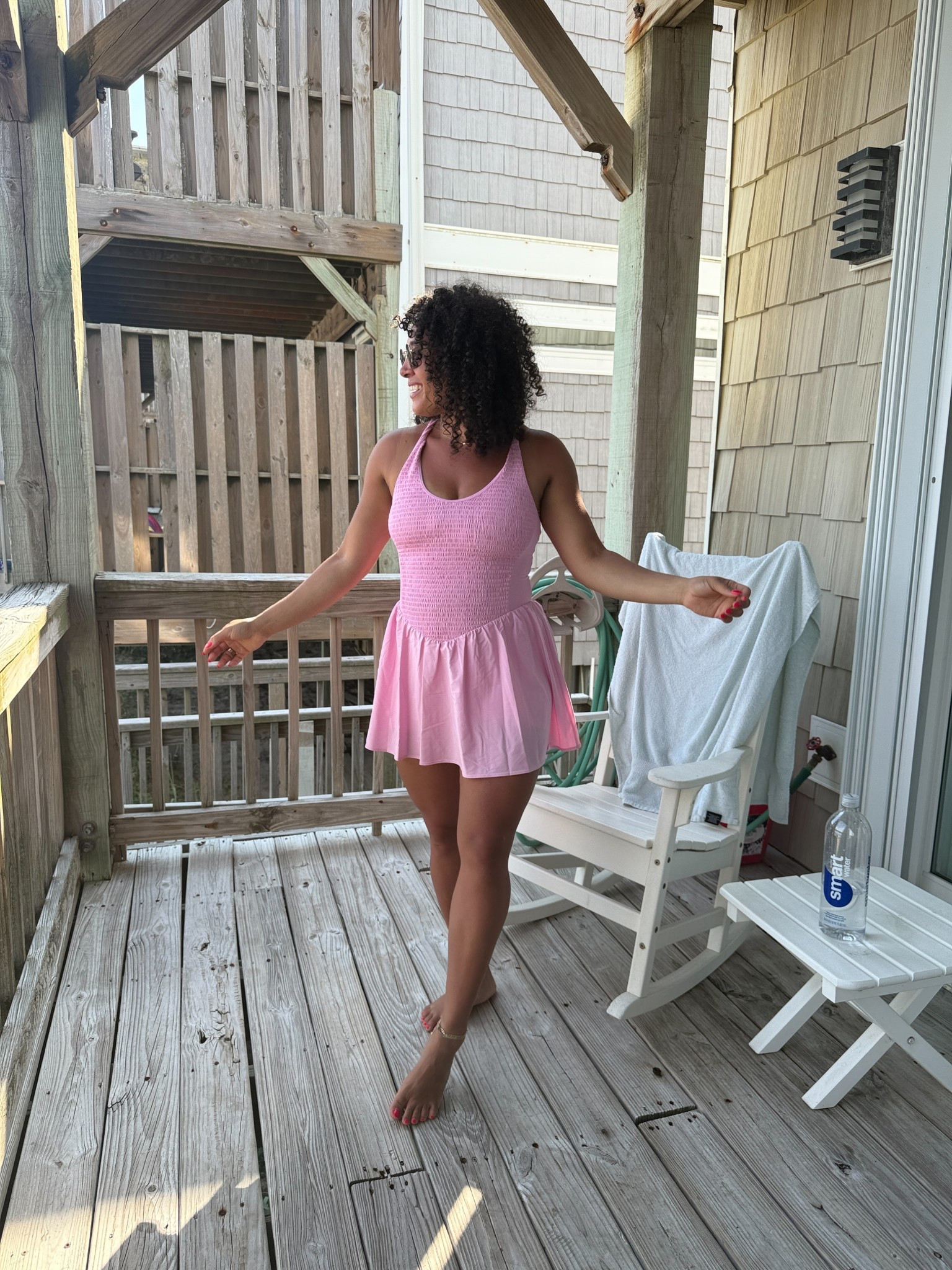 Target tennis dress wearing a medium has built in bra and biker shorts with pockets #target #targetstyle 

#LTKSaleAlert #LTKActive #LTKSeasonal