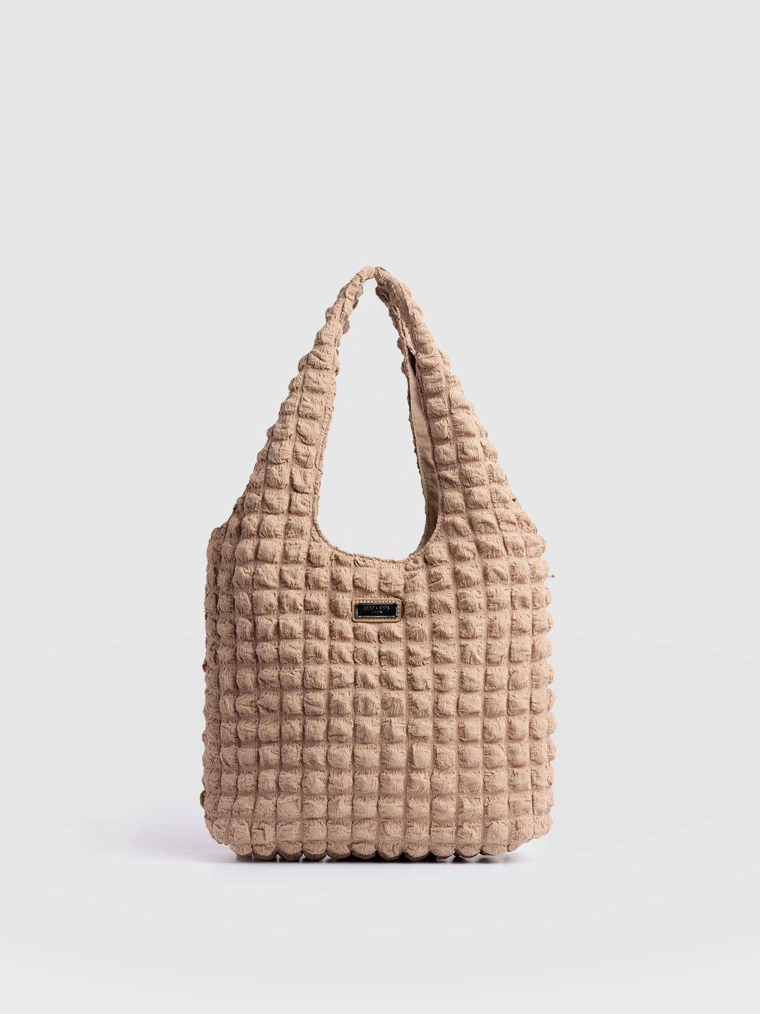 Soho Shoulder Tote Bag - Burgundy | Saint + Sofia