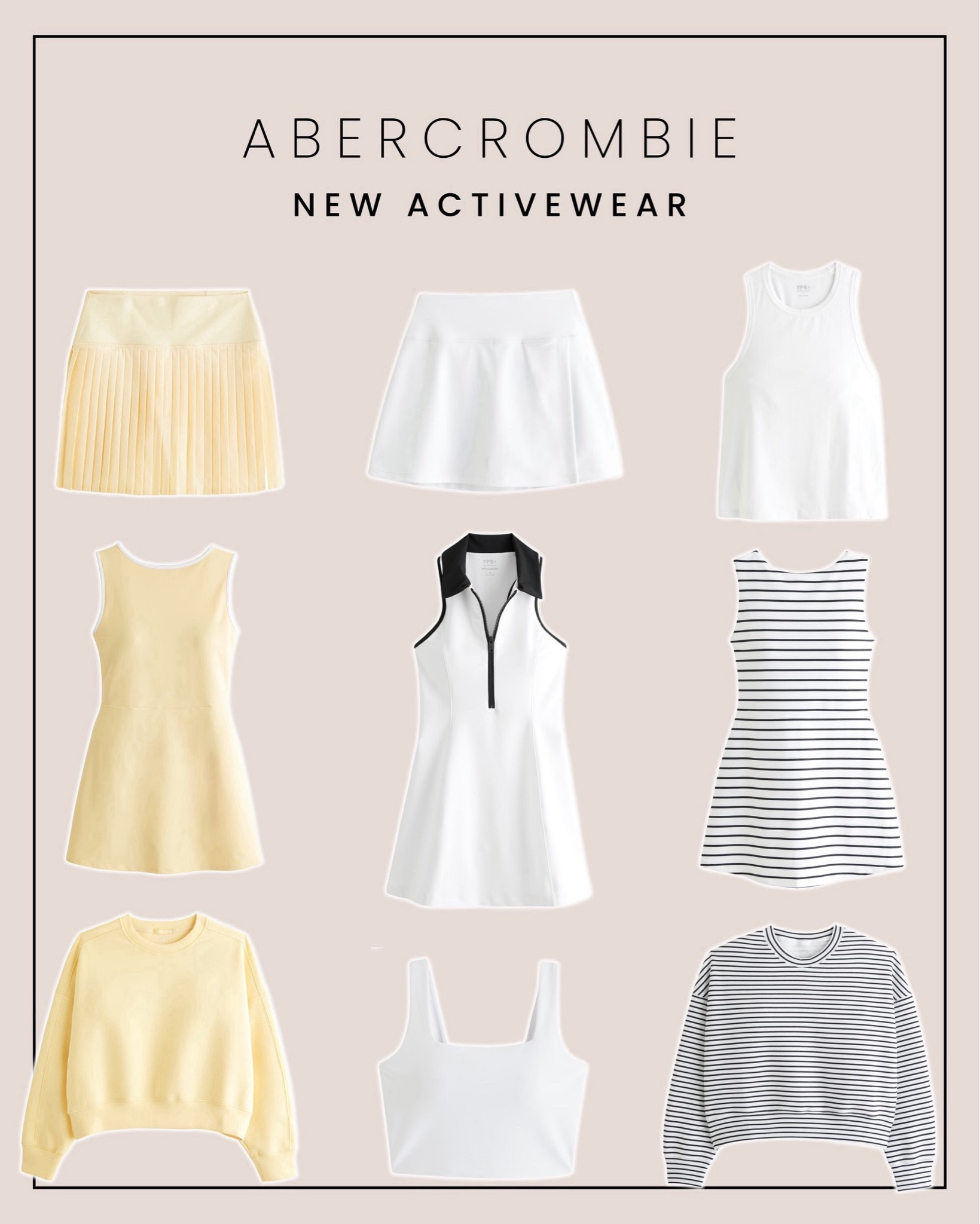 Abercrombie YPB activewear sale! 25% off + additional 15% off almost everything with code AFDANI 🙌🏼

#LTKFitness #LTKSaleAlert #LTKActive