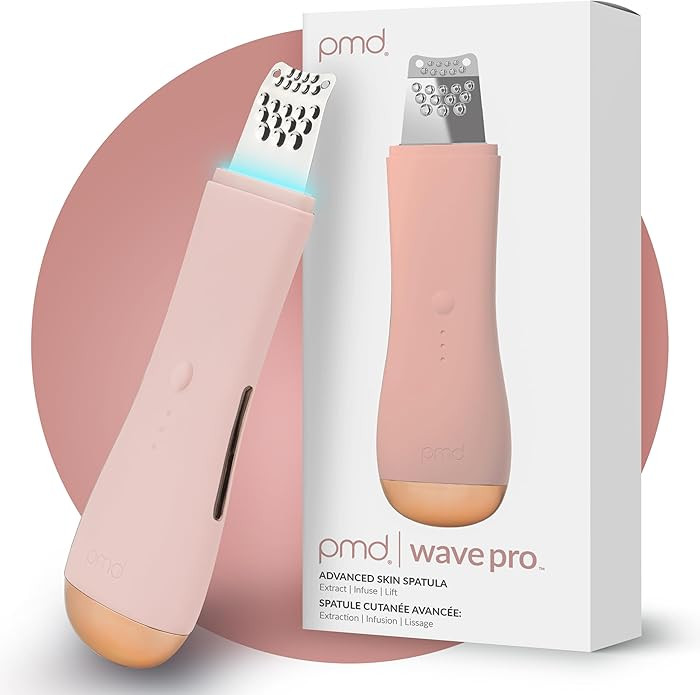 PMD Wave Pro - Professional-Grade Advanced Skin Spatula - Extract, Infuse, & Lift - SonicGlow Vib... | Amazon (US)