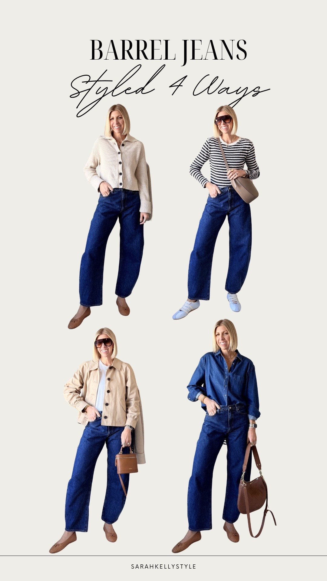 My go to Jean styled 4 easy ways for this spring!

#LTKootd #LTKOver40 #LTKSeasonal