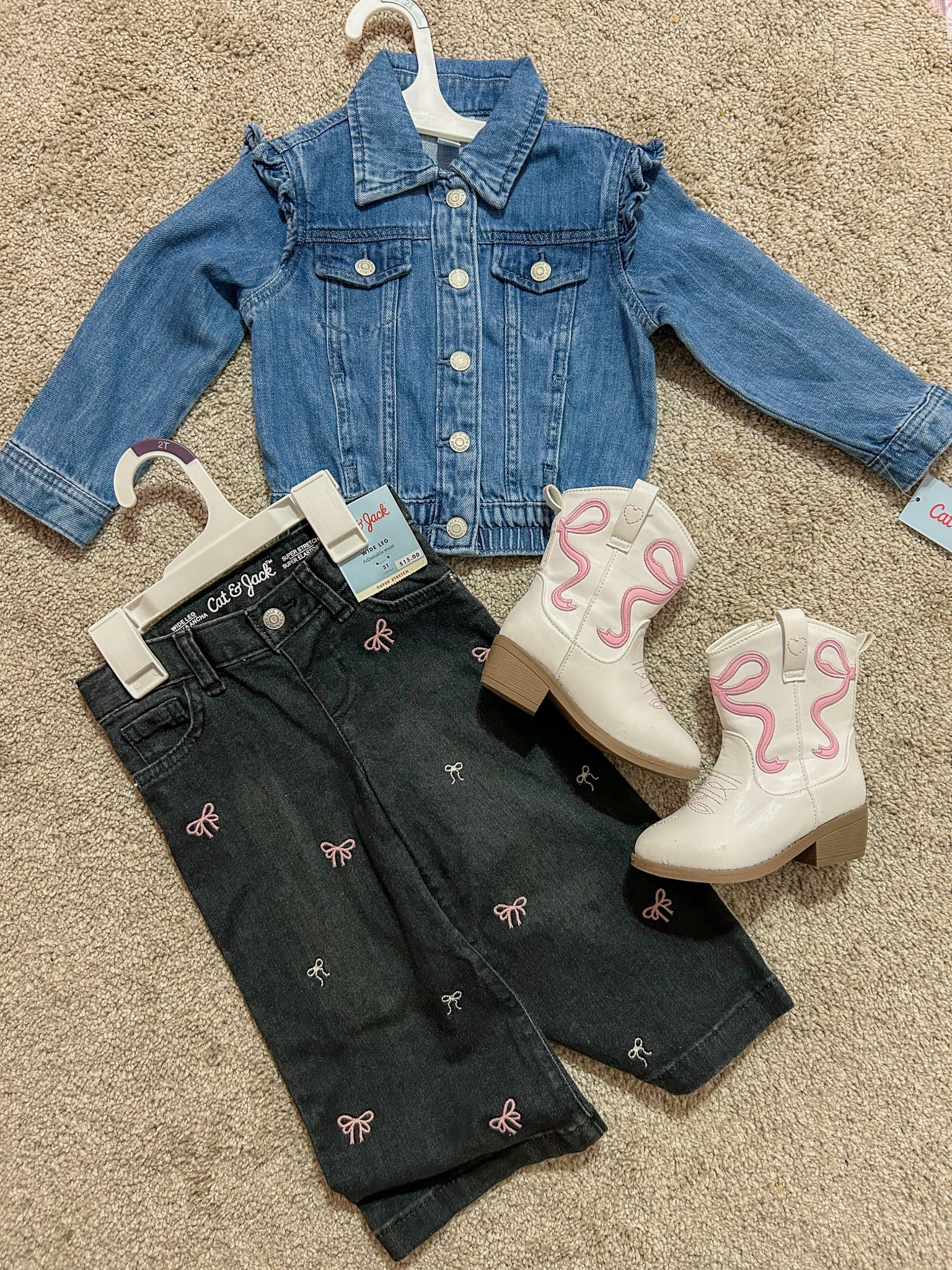 Both the jacket and bow pants are on sale. 

#LTKKids #LTKSaleAlert