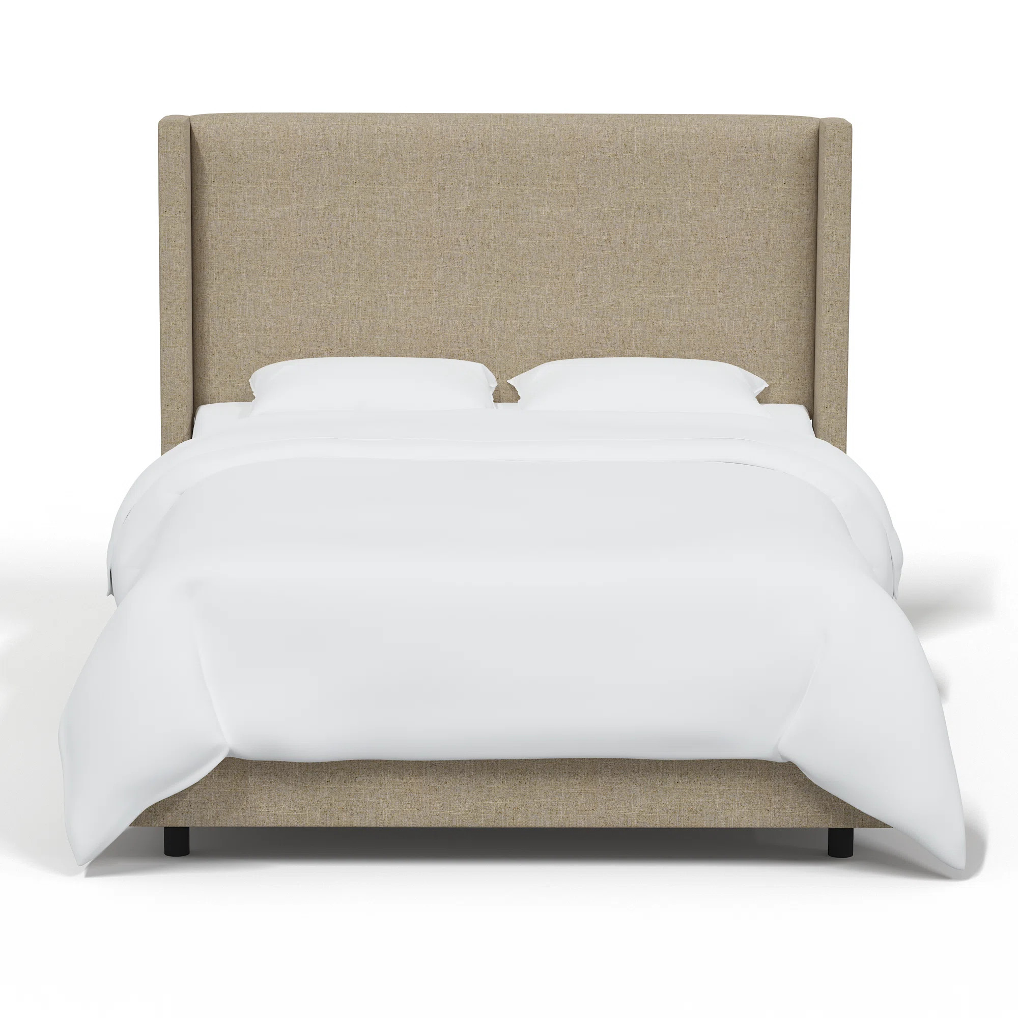 Hanson Upholstered Wingback Bed | Joss & Main