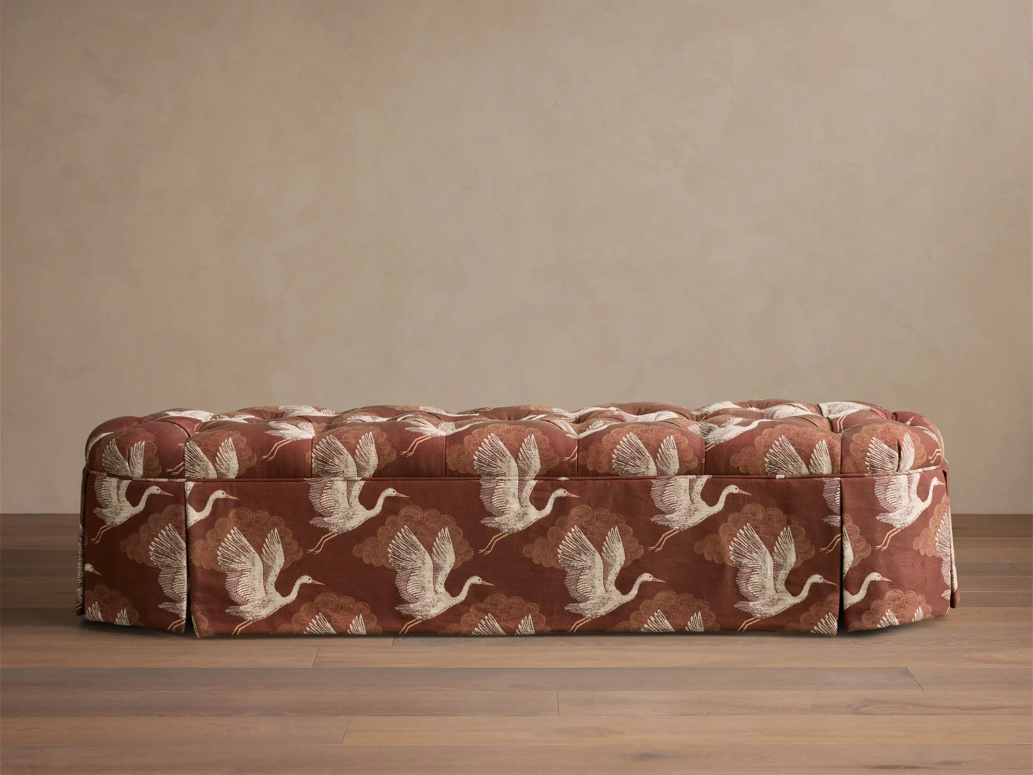 Liddie Oval Bench | Arhaus