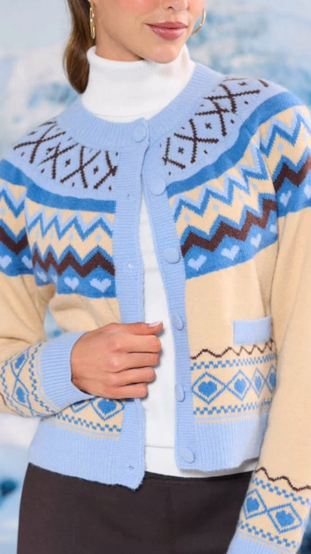 the cutest fair isle sweater - under $100.00

#LTKGiftGuide #LTKHoliday #LTKFindsUnder100