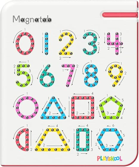 Magnatab Playskool Numbers and Shapes — Learning and Sensory Drawing Tool — for Ages 3+ | Amazon (US)