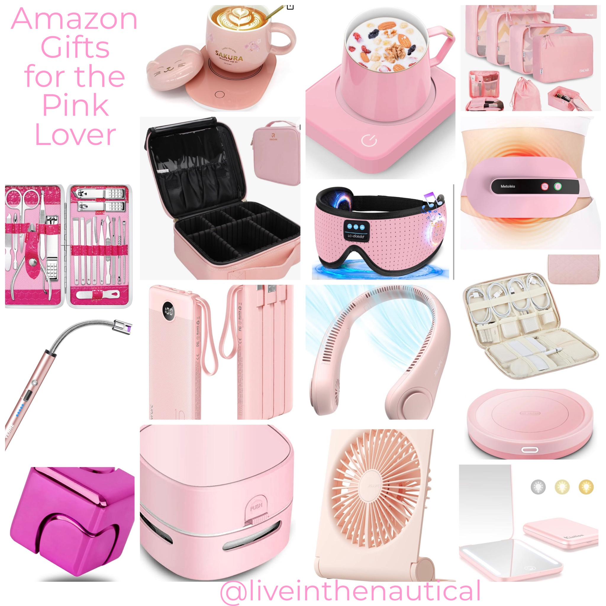 Gifts for those who love pink in your life! From usb charged gadgets to organization, they’ll be stylin’ and you’ll be winning with these gifts. 

#LTKHoliday #LTKSeasonal #LTKGiftGuide
