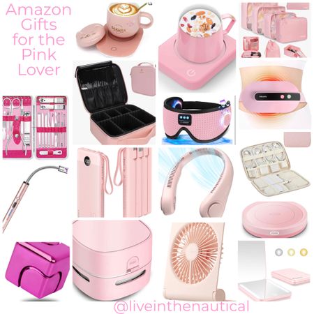 Gifts for those who love pink in your life! From usb charged gadgets to organization, they’ll be stylin’ and you’ll be winning with these gifts. 

#LTKHoliday #LTKSeasonal #LTKGiftGuide