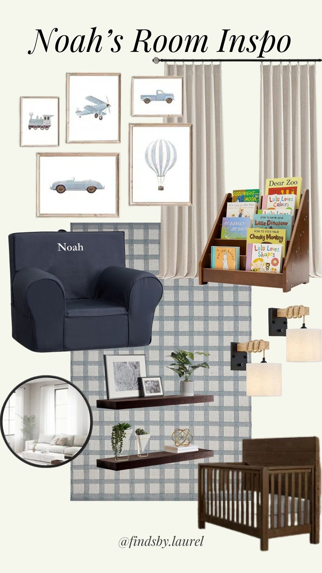 Designing a sweet space for my little guy 💙 This vintage travel-inspired boys room is calm, cozy, and timeless — complete with soft plaids, warm wood tones, and a pop of navy. Loving how classic and playful this turned out! Everything is linked on LTK.


#boyroomdecor #nurserydecor #bigboyroom #ltkhome #ltkkids #kidsroominspo #vintagenursery #boymomlife #homedesignforkids #navyandneutral #roommakeover #bedroominspo #findsbylaurel
