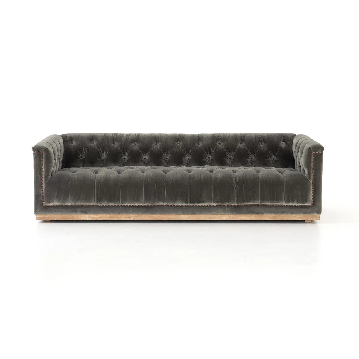 Byer 95'' Velvet Sofa | Wayfair North America