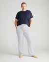 FINAL SALEUltimateS Mola Lounge PantsWhite/Cenote Stripe  $78    $31  Save 60% 8 reviews | Universal Standard