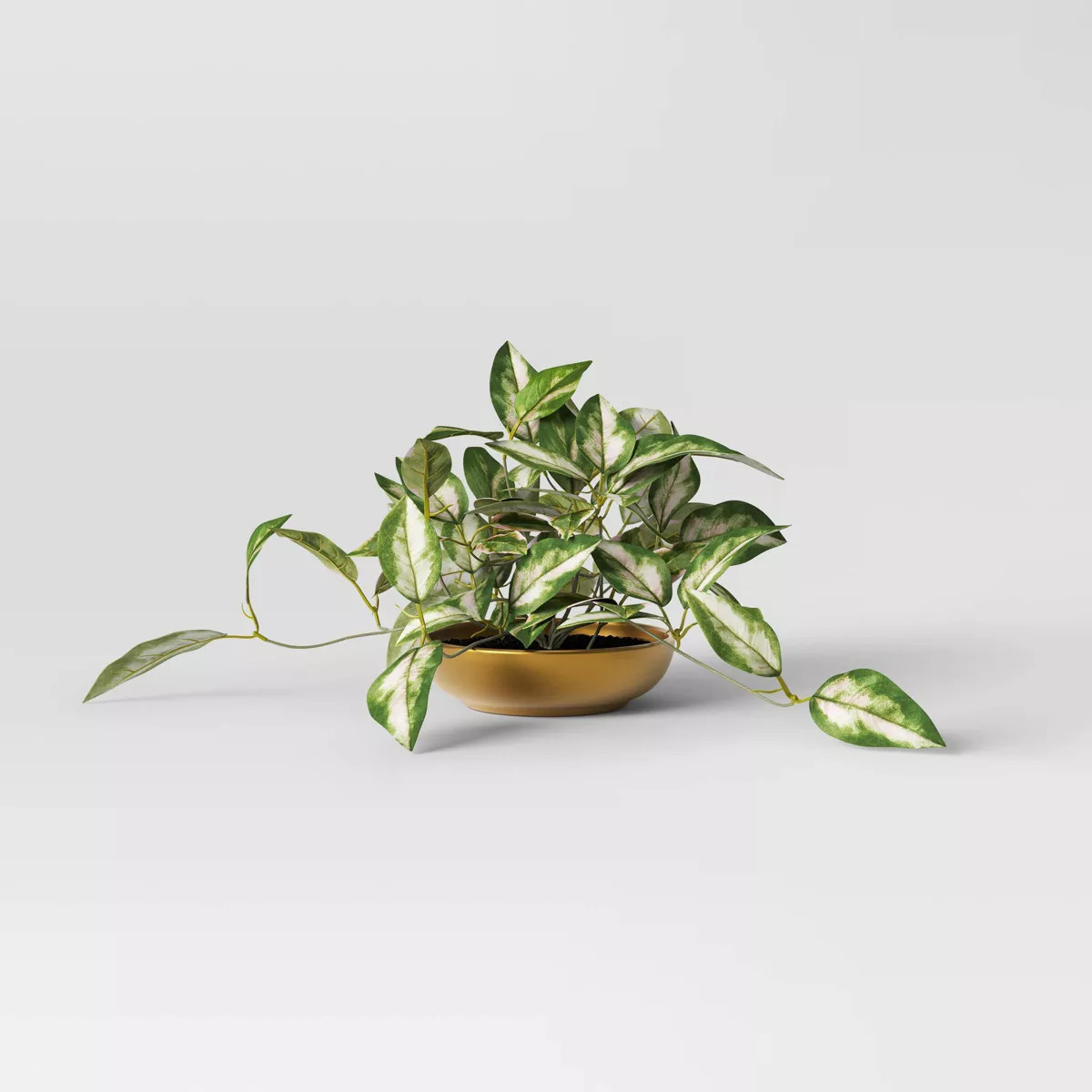 Dasheen Leaf in Gold Bowl - Threshold™ | Target