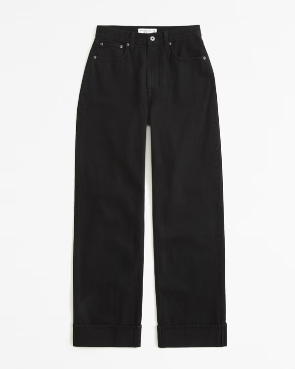 High Rise Loose Jean | Abercrombie & Fitch (US)