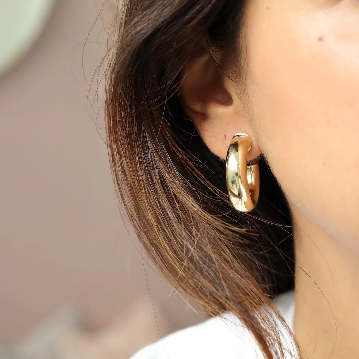 Hoop, There It Is Hoops (Available in Gold and Silver) | Taudrey