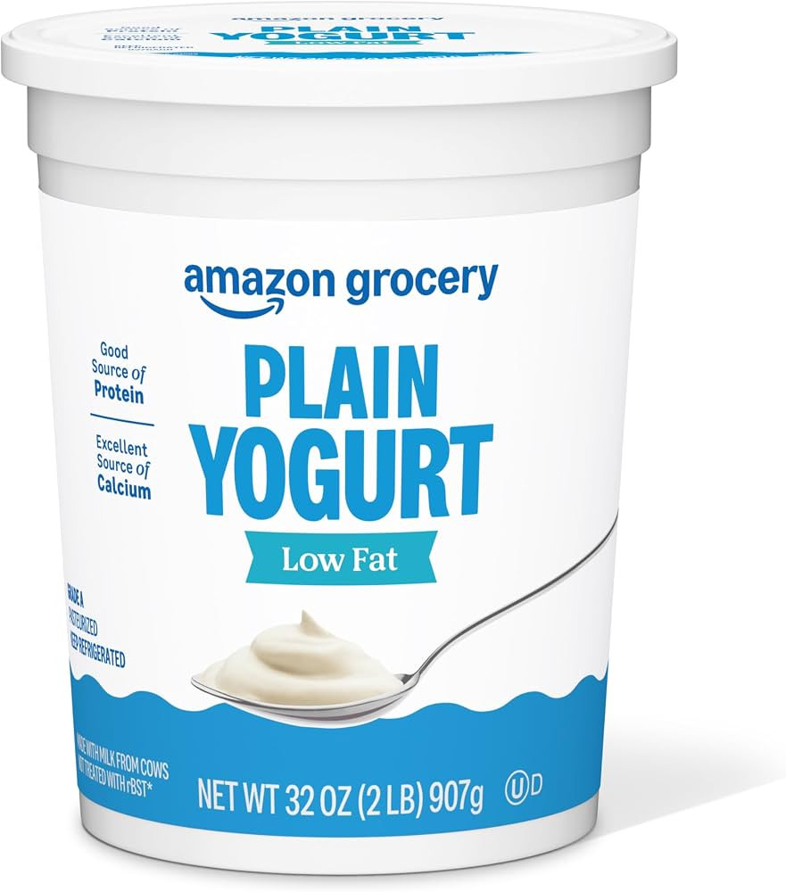 Amazon Grocery, Low Fat Plain Yogurt, 32 Oz | Amazon (US)