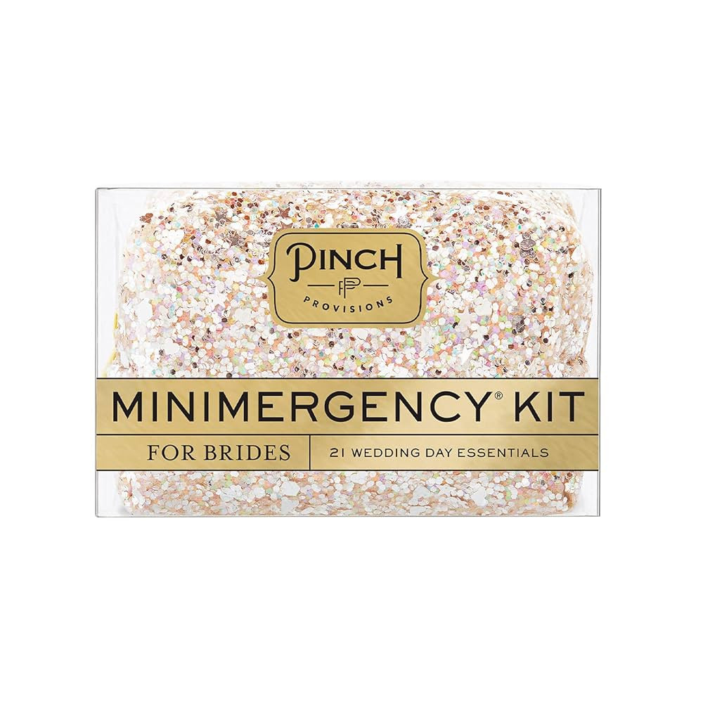 Pinch Provisions Minimergency Kit for Brides, Includes 21 Must-Have Essential Items for The Big D... | Amazon (US)