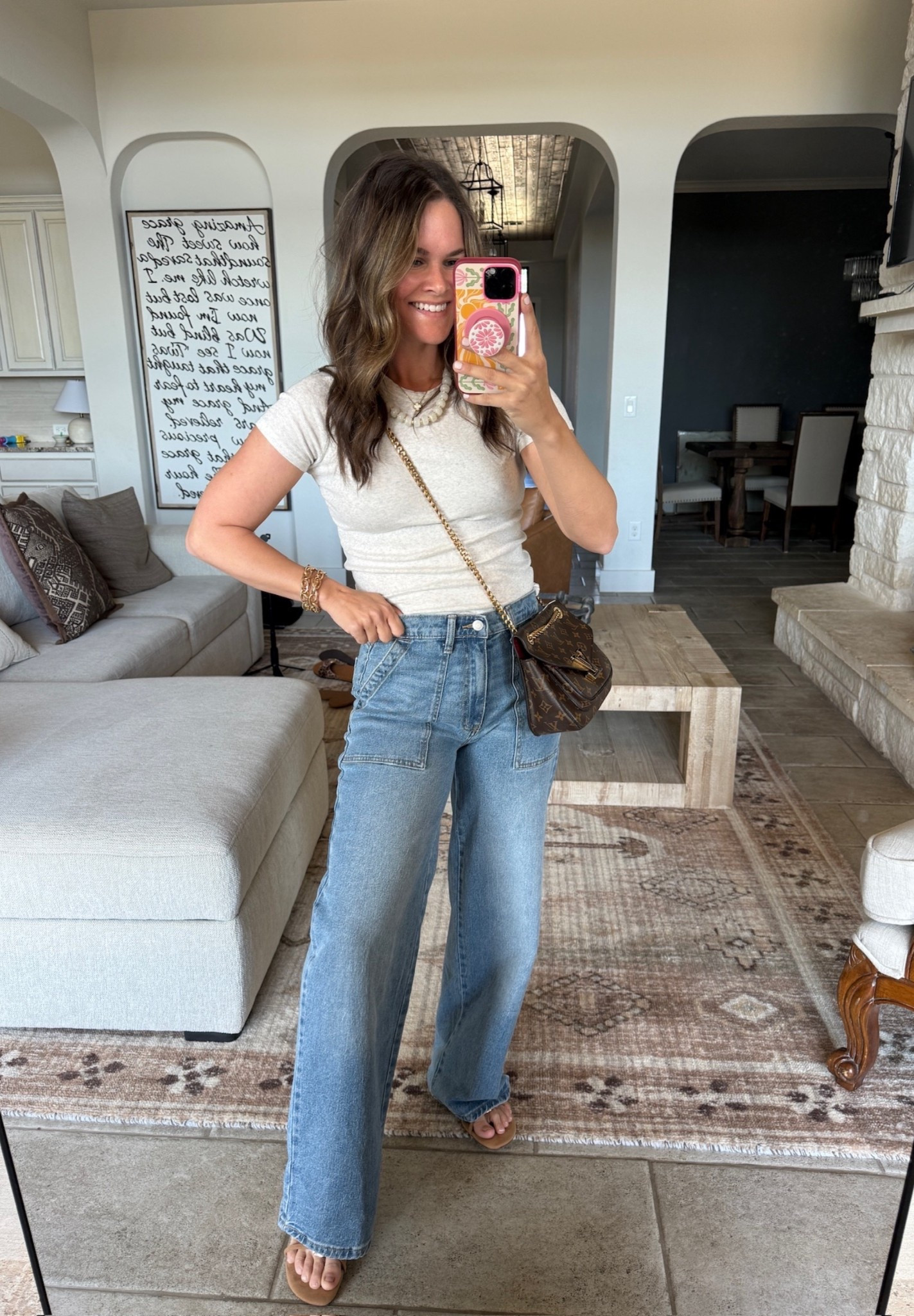 These jeans have been such a go-to lately! The fit is so good and they’re so easy to style

#LTKgrwm #LTKootd #LTKmomlife