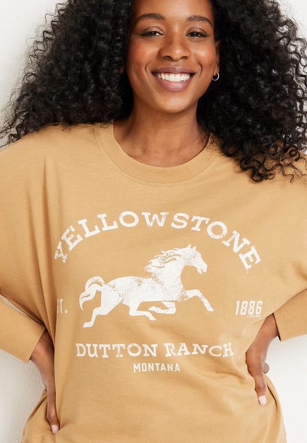 Plus Size Yellowstone Sweatshirt | Maurices