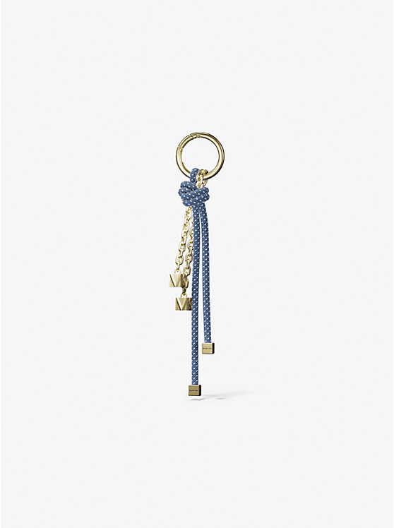Gold-Tone and Speckled Cord Bag Charm | Michael Kors US