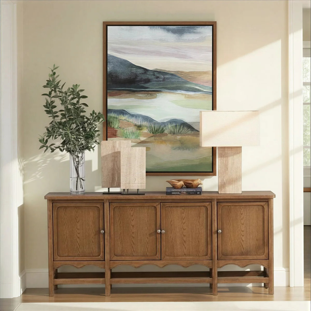 Phoebe Sideboard Dark Brown | Wayfair North America