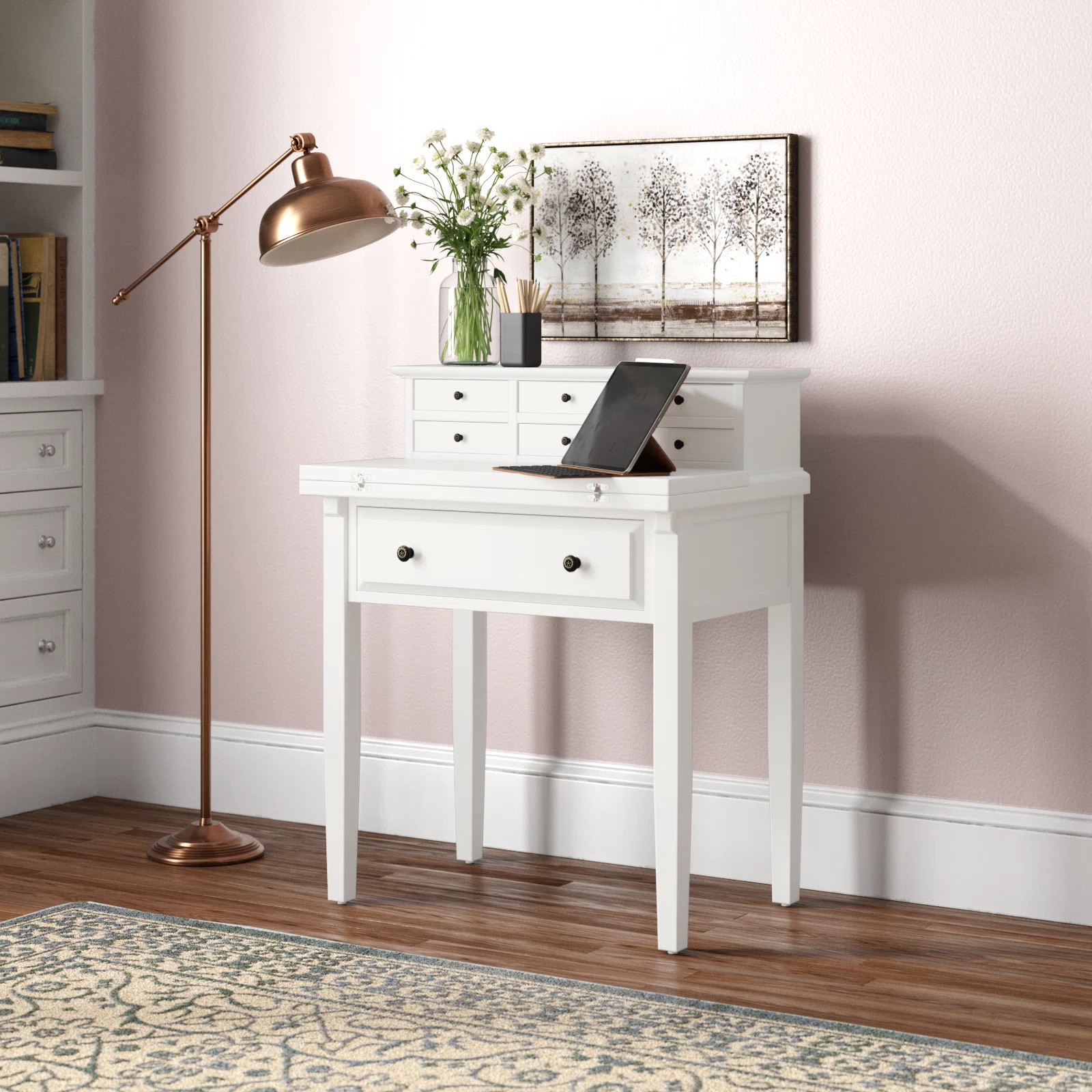 Allizae Solid Wood Writing Desk | Wayfair North America