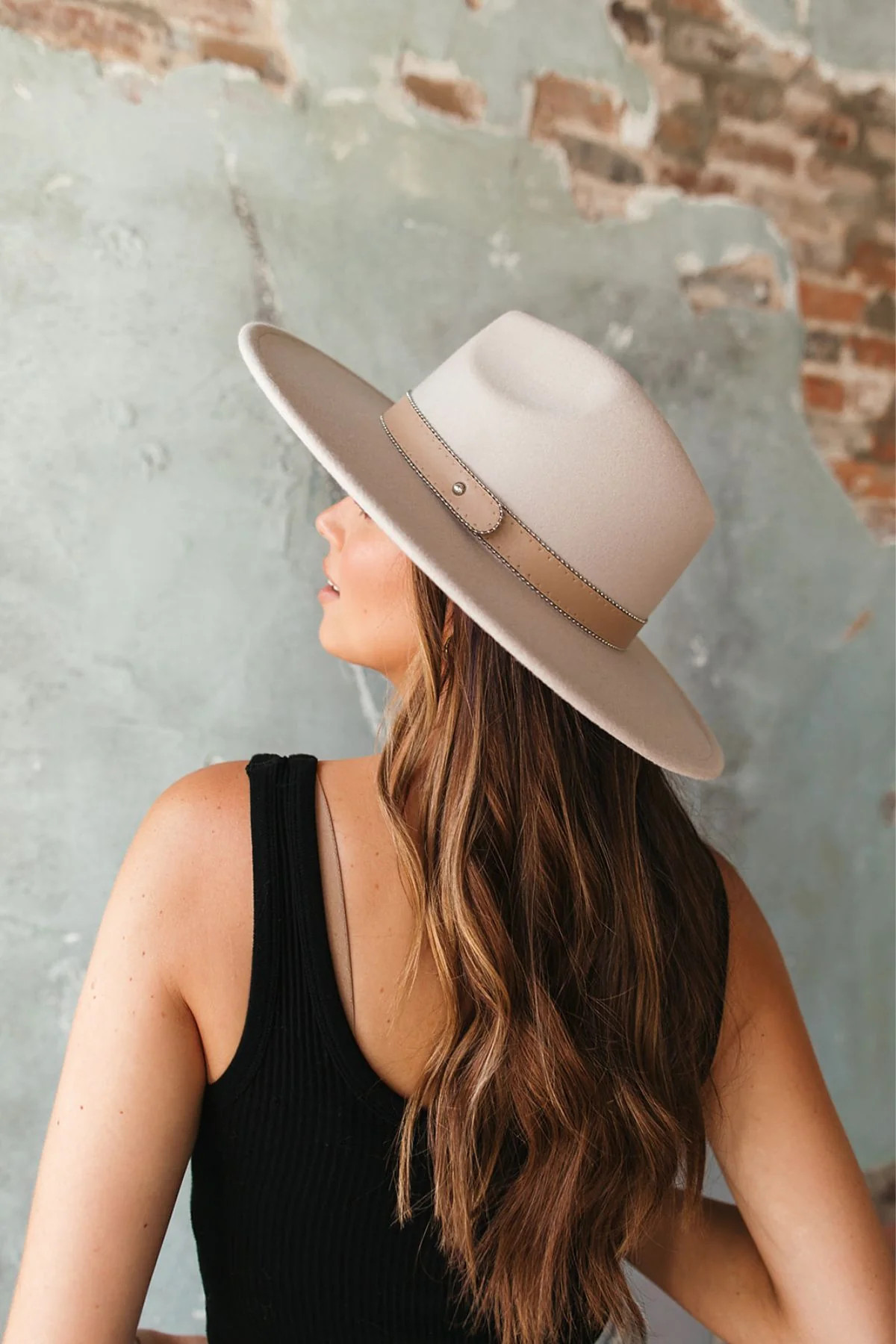 Maddie Ivory Wide Brim Fedora | The Post
