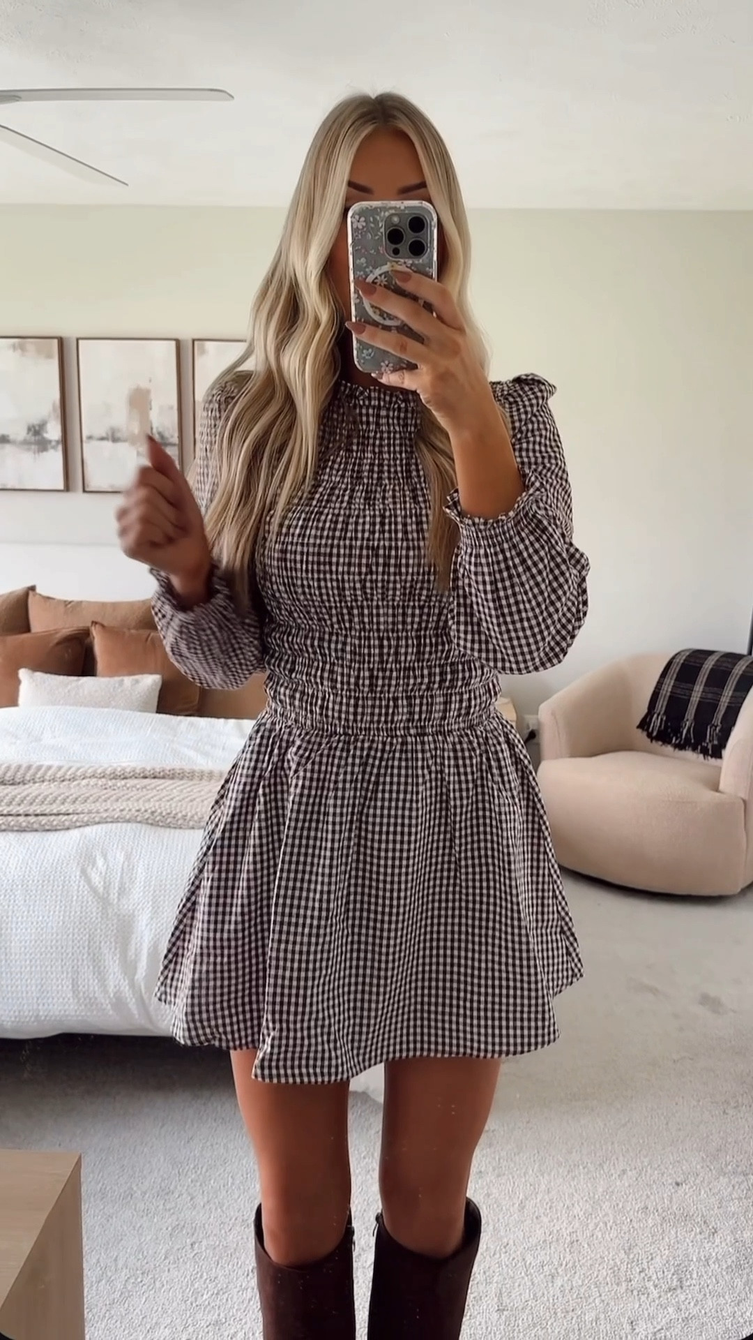 Wearing a size S - perfect dress for Thanksgiving! 🤎🦃

#LTKTall #LTKFindsUnder50 #LTKStyleTip