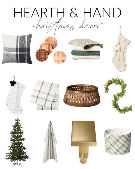 Lots of great new Christmas releases from Hearth & Hand at Target! Items include two different Christmas stockings, plaid metal coasters, a plaid candle, a striped table runner and a faux Christmas garland.  Additional items include a waffled dish cloth set, a striped kitchen towel, a striped throw blanket, brass mantle stocking hook, a block plaid throw pillow and a woven Christmas tree collar. Hurry as these items won’t last long!

Christmas, Christmas décor, Christmas tree, Christmas decorations, Christmas garland, Christmas home décor, Christmas kitchen decor, Christmas mantel, neutral christmas décor, Christmas stockings, Christmas table décor, Christmas tablescape, Christmas wreath, simple decor, target throw blanket, target pillows, targetfanatic, targetdoesitagain, target home, target style, hearth and hand, hearth & hand home, magnolia target, hearth and hand new release, target faux plants, target under 25, magnolia home, target is my favorite, target furniture, target finds, #ltkfamily  #ltksale  

#LTKfindsunder50 #LTKfindsunder100 #LTKSeasonal #LTKhome #LTKsalealert #LTKstyletip #LTKSeasonal #LTKhome #LTKHoliday