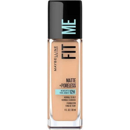 Maybelline Fit Me Matte + Poreless Liquid Foundation Makeup 130 Buff Beige 1 fl oz | Walmart (US)