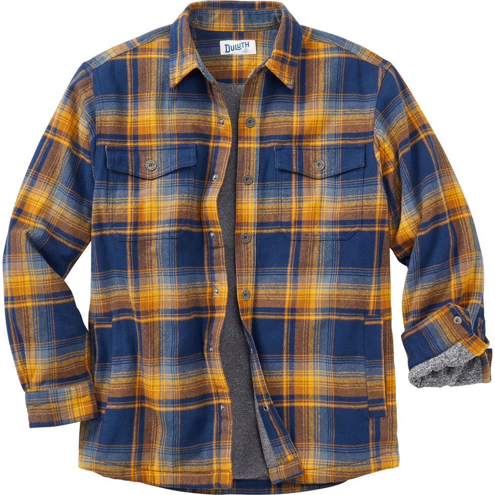 Men's Flapjack Fleece-lined Relaxed Fit Shirt Jac | Duluth Trading Company