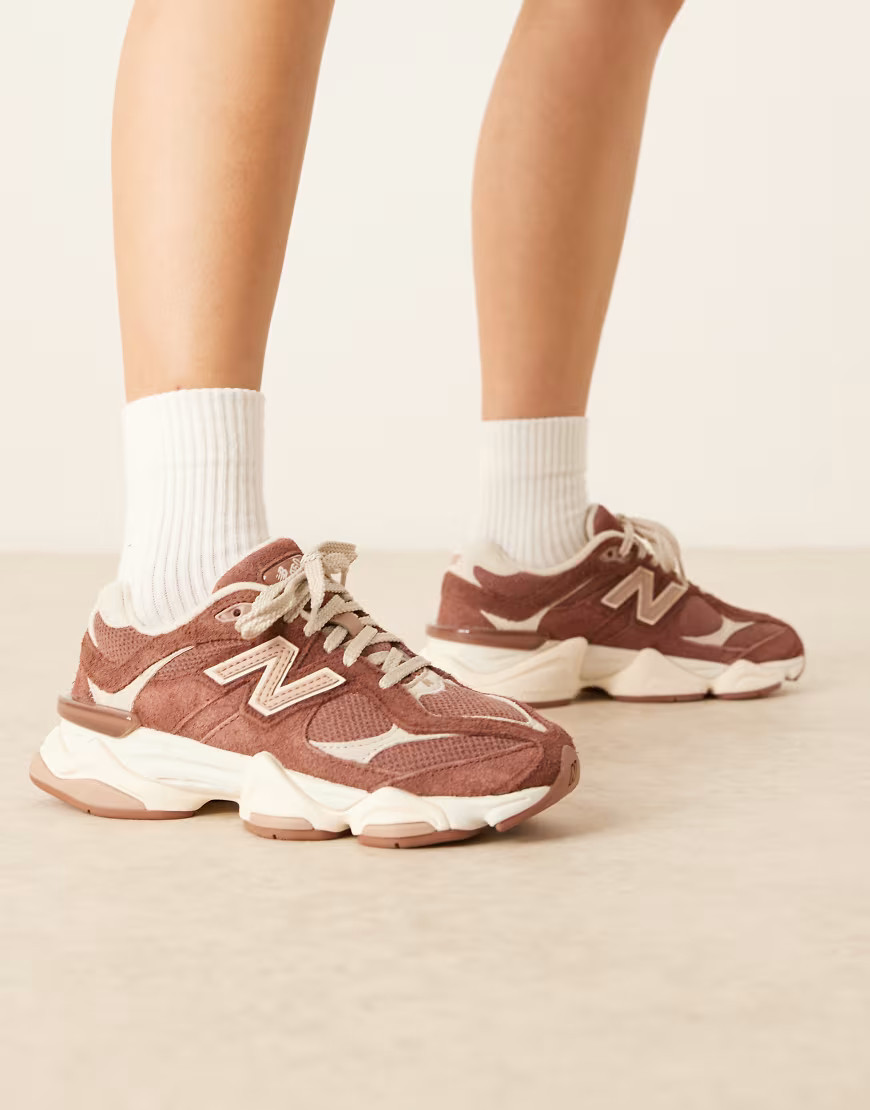 New Balance 9060 unisex sneakers in brown | ASOS (Global)