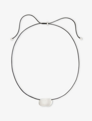 Pebble Silver-Plated Brass Necklace | Selfridges