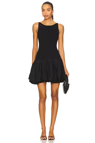 Line & Dot Praia Dress in Black from Revolve.com | Revolve Clothing (Global)