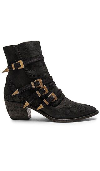 Free People Mason Western Bootie in Black | Revolve Clothing