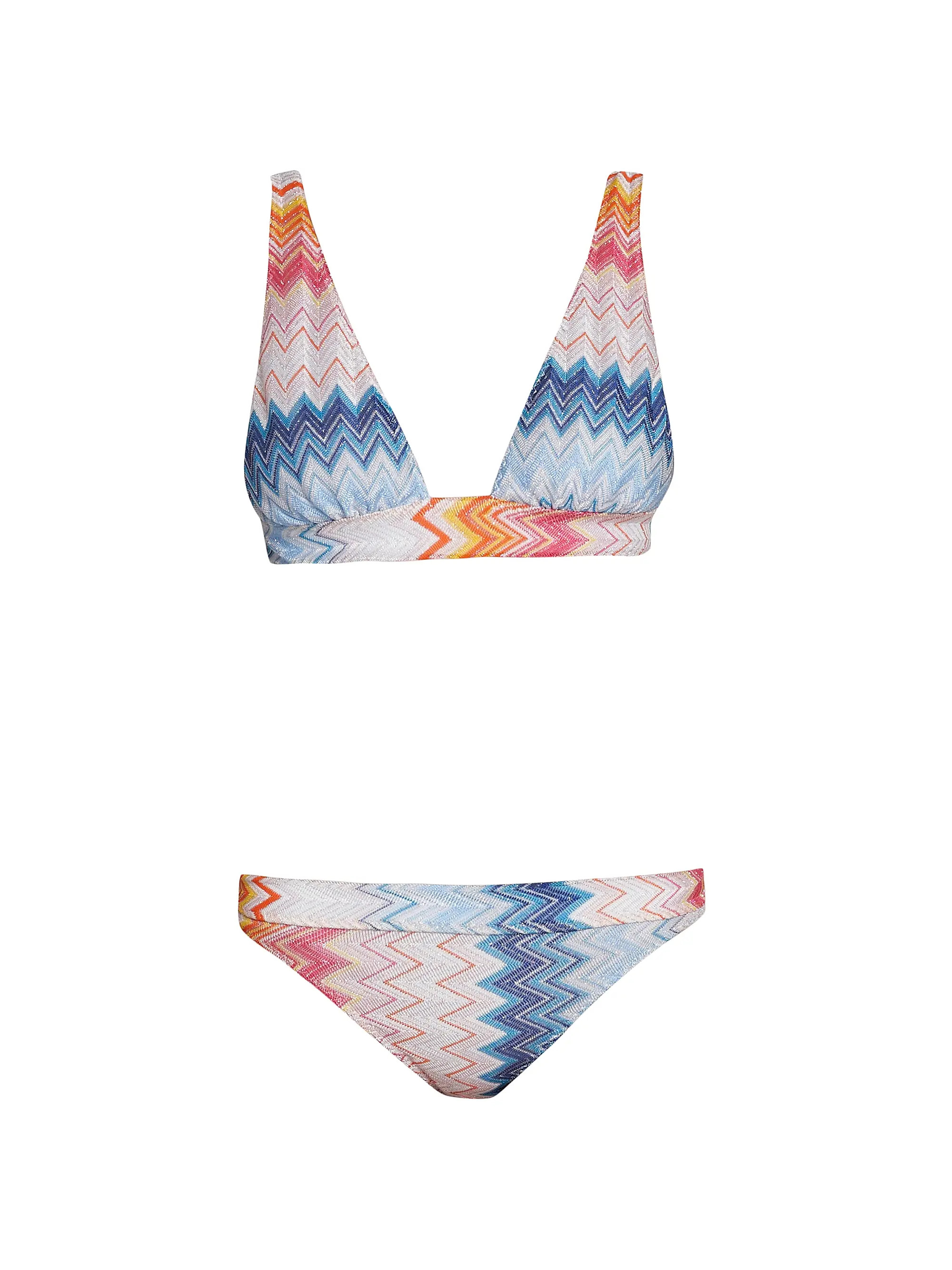 Missoni Rashel Shaded Chevron 2-Piece Bikini Set | Saks Fifth Avenue | Saks Fifth Avenue