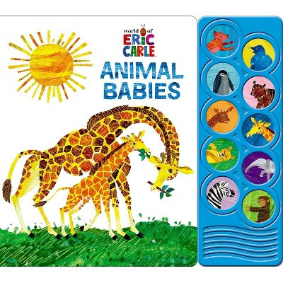 World of Eric Carle Listen and Learn 10Button Sound Board Book - by Susan Rich Brooke (Board Book) | Target