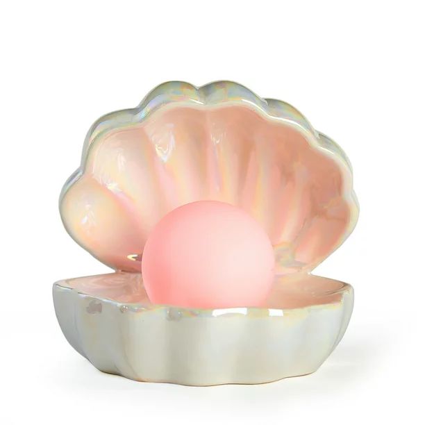 Your Zone Mermaid Shell with Color Changing Pearl Lamp - Walmart.com | Walmart (US)