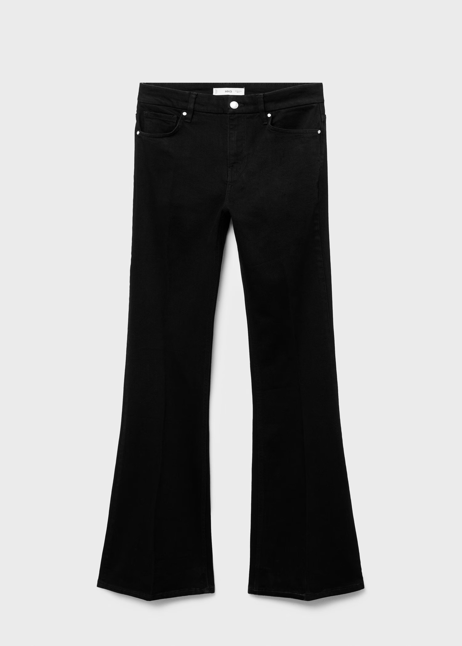 Violet flared high-rise jeans - Women | MANGO USA | Mango (US/MX/AU)