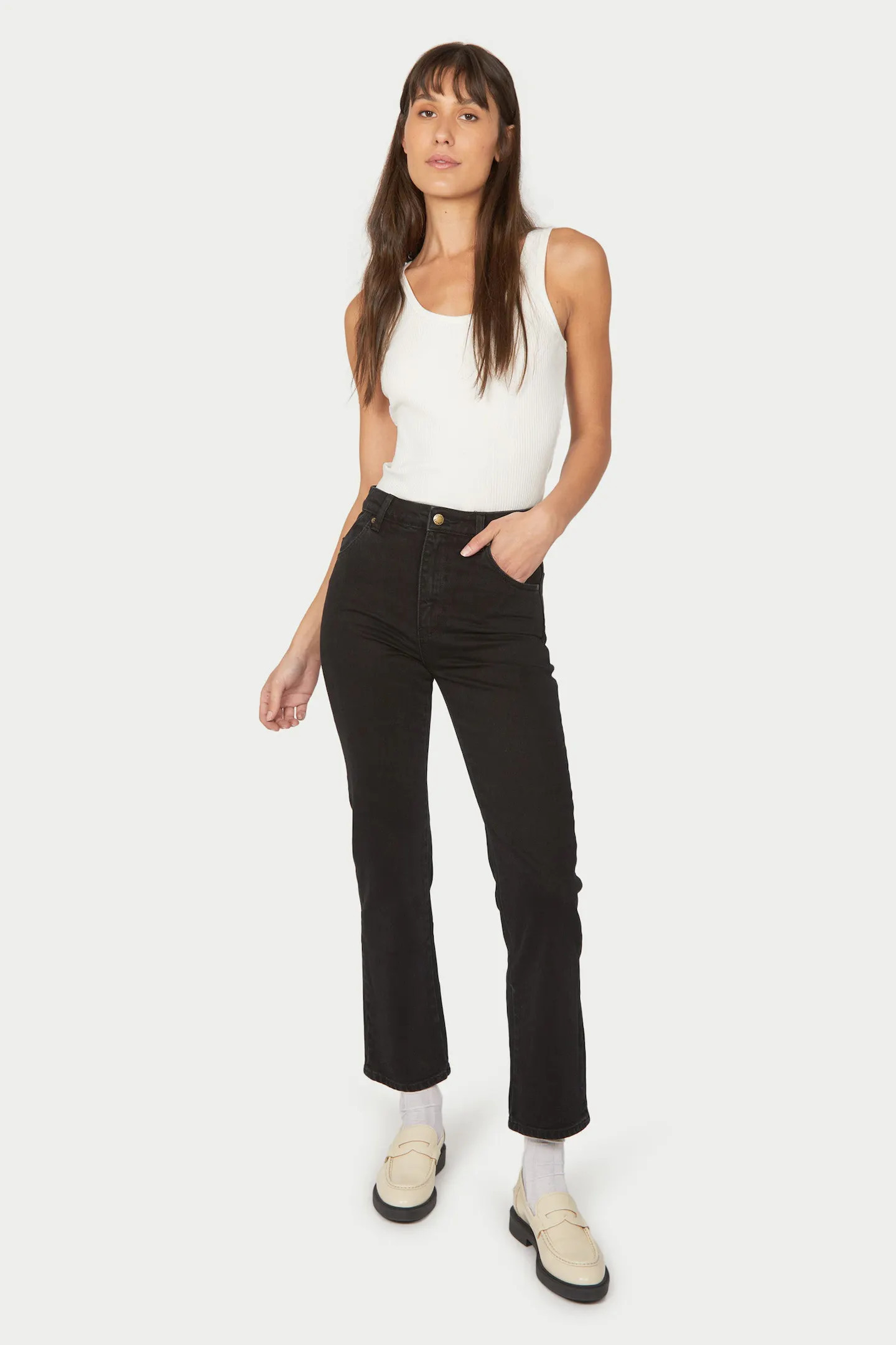 Original Straight Comfort Jet Black | Rolla's Jeans US/CAN