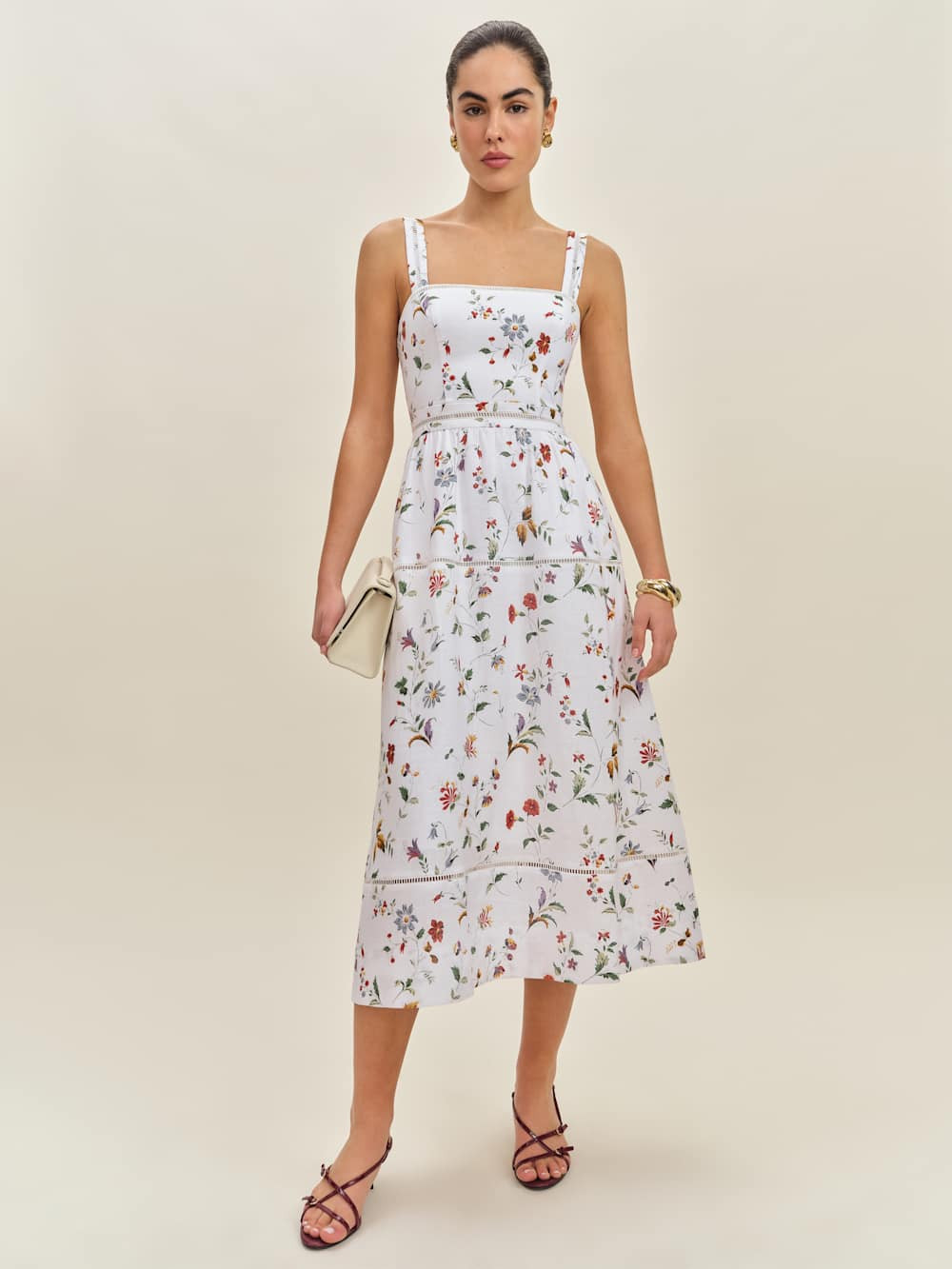 Everett Linen Dress | Reformation (Global)