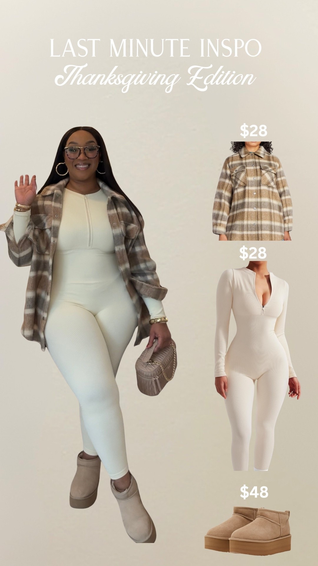 
If I were looking for something last minute to wear to Thanksgiving dinner, this would be a possibility. All of these items are via Amazon prime with most having same day delivery 🩷

#LTKHoliday #LTKSaleAlert #LTKCyberWeek