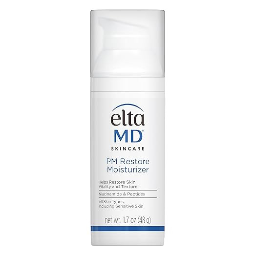 EltaMD PM Restore Face Moisturizer, Night Moisturizer for Face, Restores Skin Elasticity and Vita... | Amazon (US)