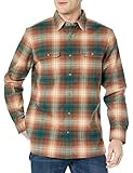 Amazon Aware Men's Regular-Fit Long-Sleeve Flannel Shirt | Amazon (US)