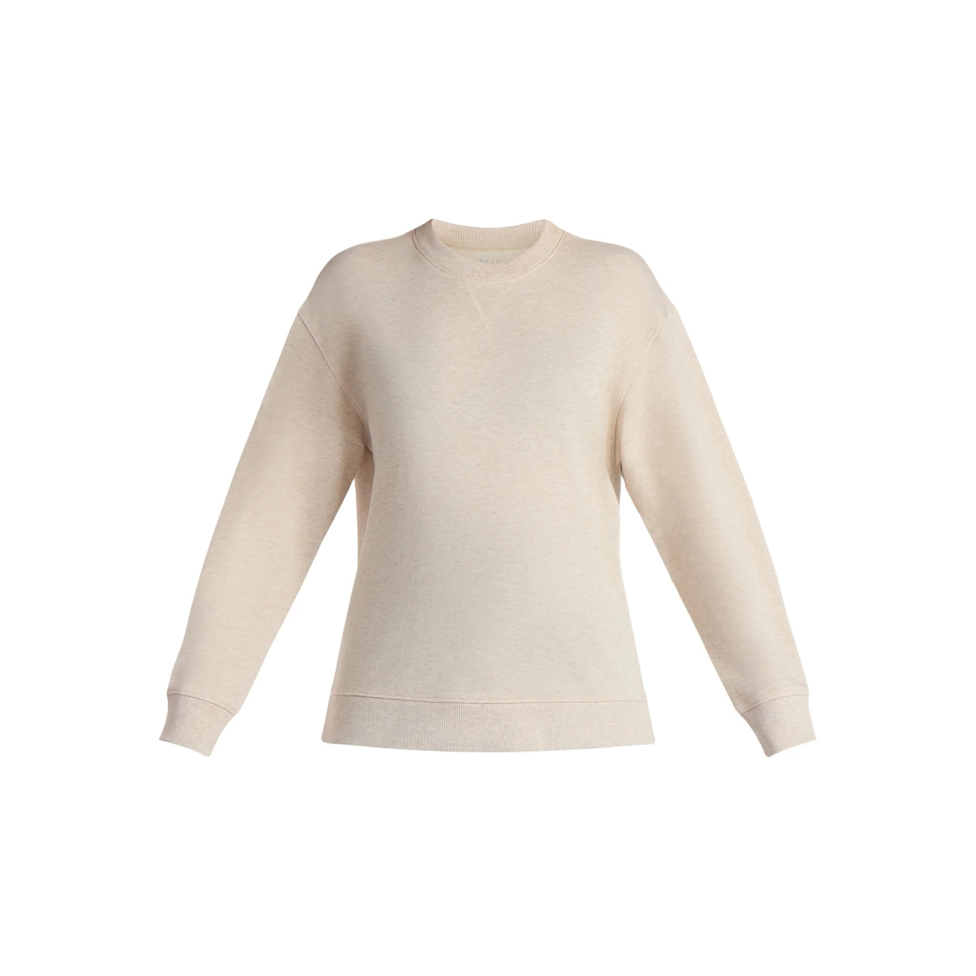 Time and Tru Women’s and Women’s Plus French Terry Crewneck Sweatshirt, Sizes XS-3XL | Walmart (US)