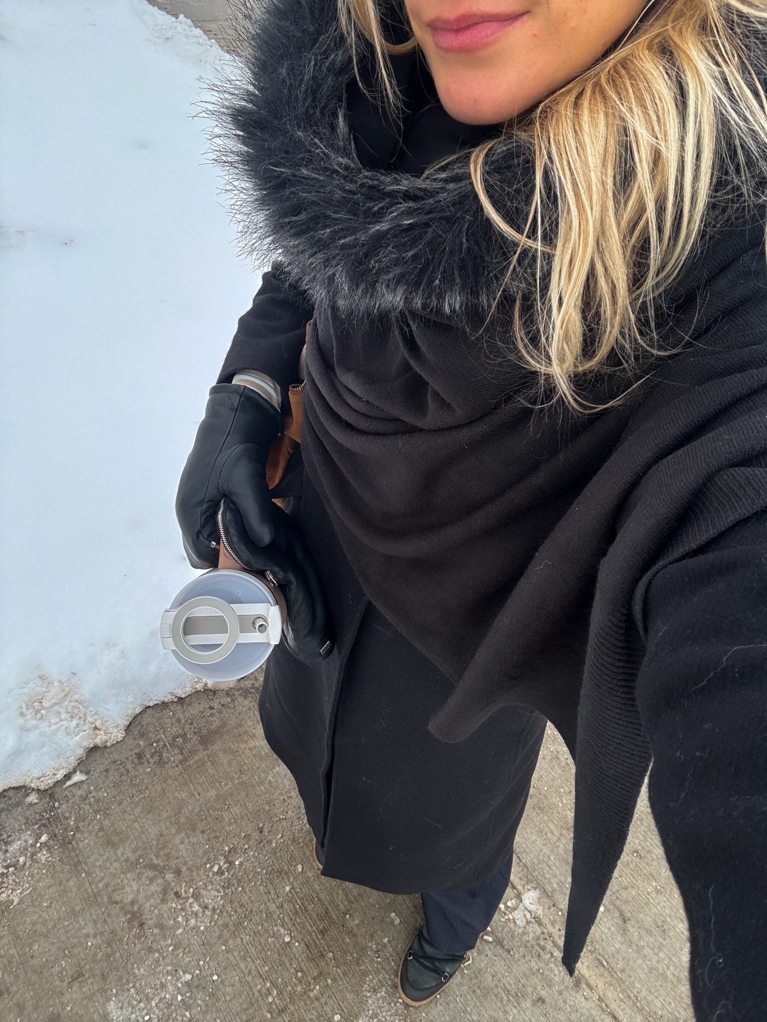 Winter commute outfit 

#LTKOver40 #LTKootd #LTKTall